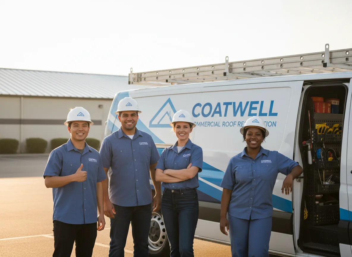 Commercial roof coating company in Feura Bush, NY